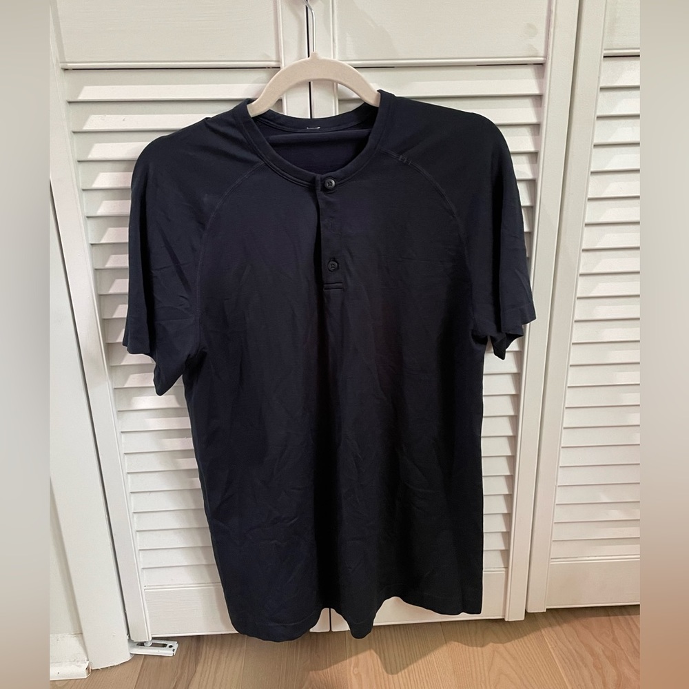 Lululemon Men’s Raglan Performance Crew - Blue M